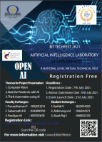 Open AI 2021 Technical Festival Poster